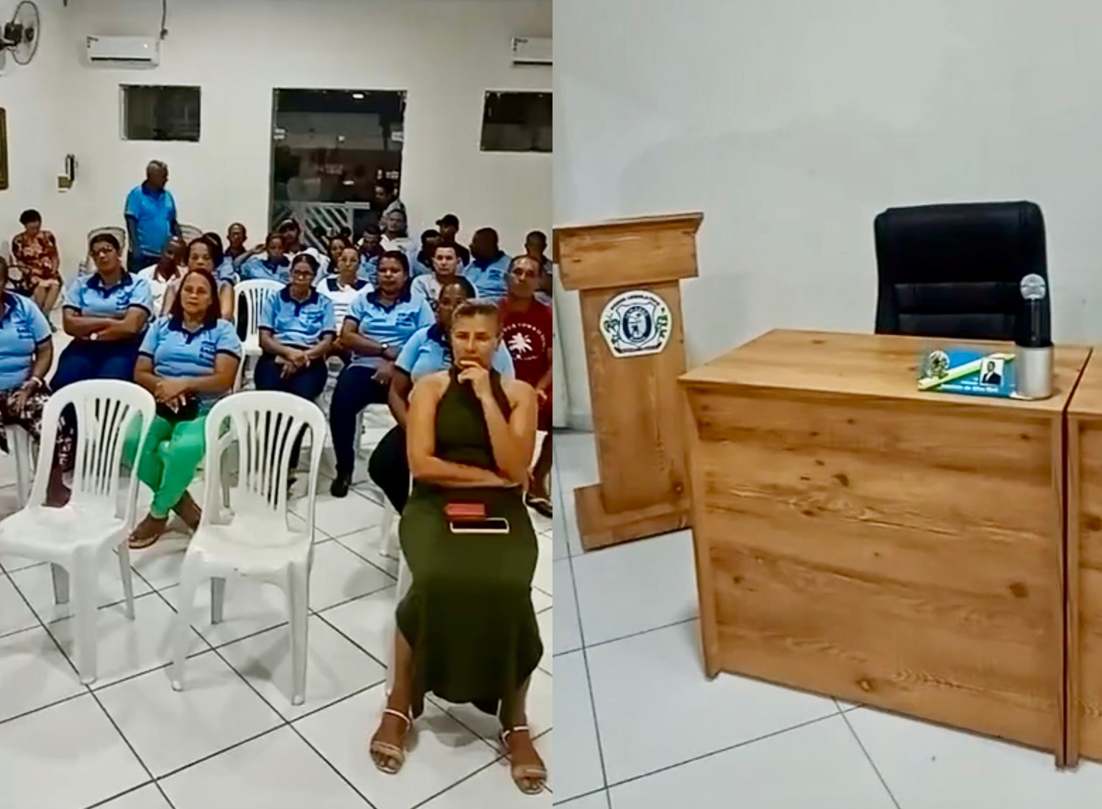 Em Lamarão Vereadores de oposição à Prefeita se ausentam em sessão da câmara e impedem votação do Plano de Carreira dos Agentes de Saúde